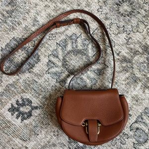 J.Crew Signet Italian Leather Mini Rider Purse